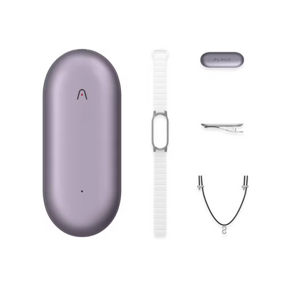 Purple Smart AI Voice Recorder with Wearable Notetaker