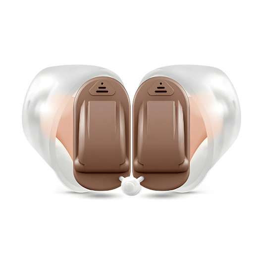 Rechargeable CIC Hearing Aids Pair App Controlled