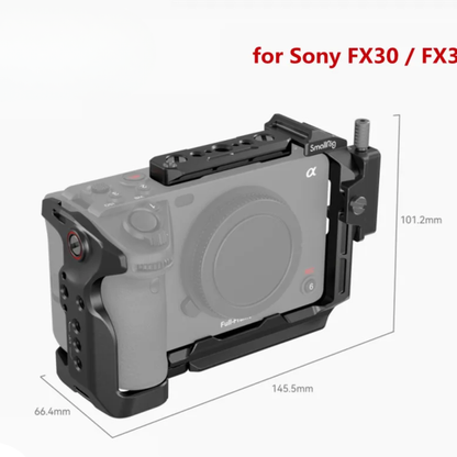 Aluminum Protective Camera Cage for Sony FX3 FX30