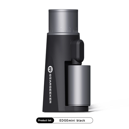 Portable Electric Coffee Grinder 38mm Cone Burr Black