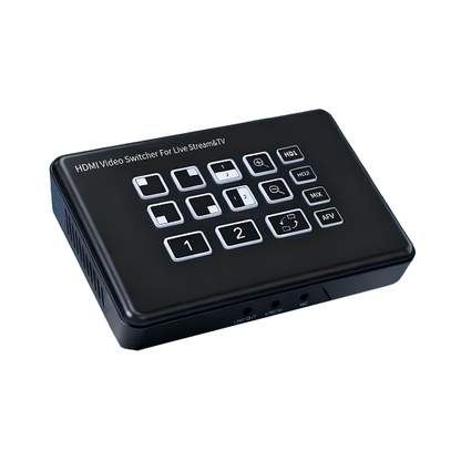 1080p HDMI Video Mixer 2 Input 2 Output USB-C Recording