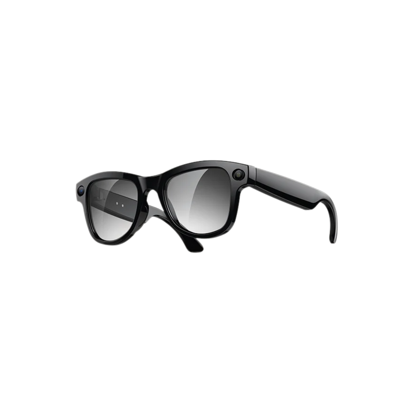 Black Color-Changing Smart Glasses Video Recording Camera