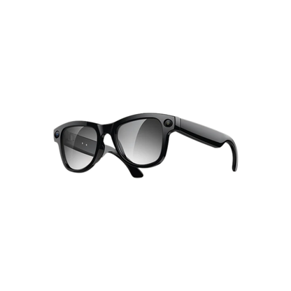 Black Color-Changing Smart Glasses Video Recording Camera