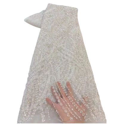 5-Yard 120cm Elegant French Mesh Lace Fabric