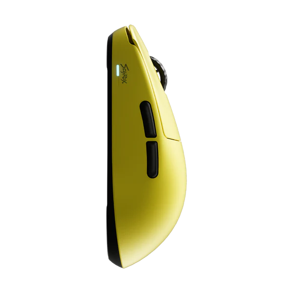 Yellow High Speed Wireless Gaming Mouse 8K DPI