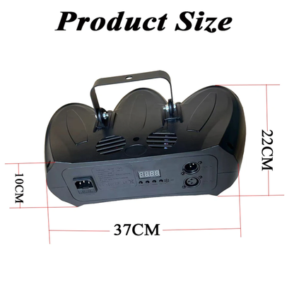 30W RGBW Triple Head LED Stage Party Light