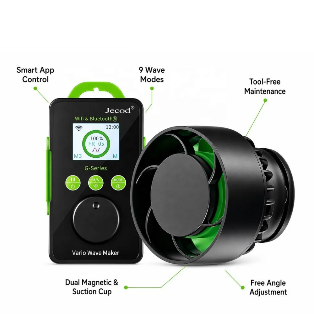 WiFi Aquarium Wave Maker 25W with LCD Control