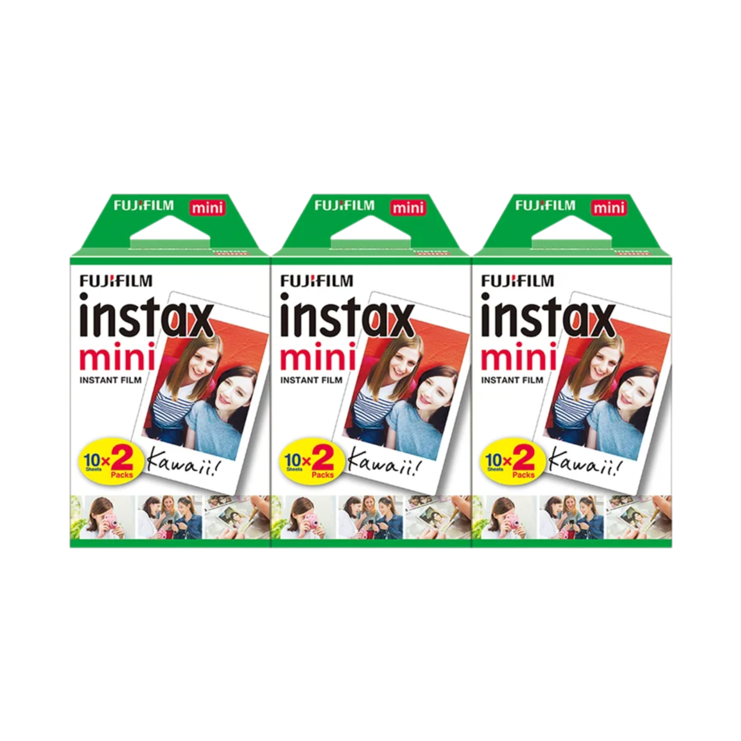 Fujifilm Mini Instant Photo Paper 60 Sheets 3-Inch