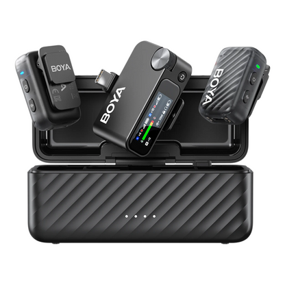 Wireless Lavalier Lapel Microphone for iPhone & Android