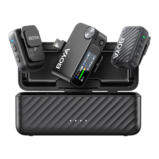 Wireless Lavalier Lapel Microphone for iPhone & Android