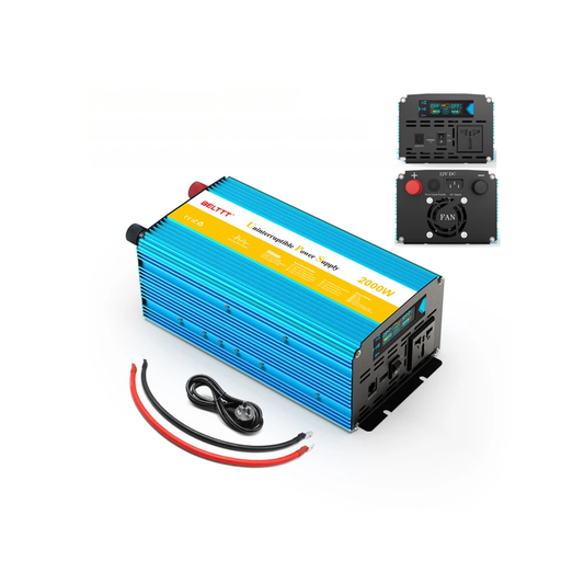 High-Efficiency 4000W 12V DC to AC Inverter
