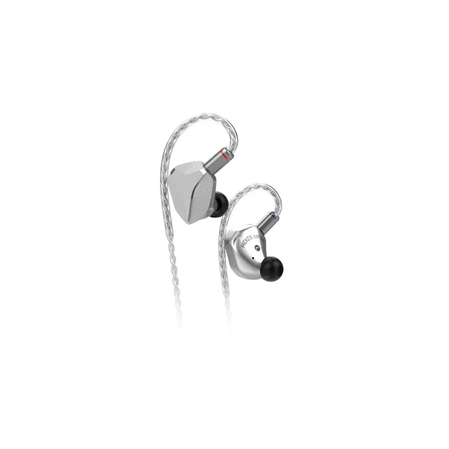 Silver MP145 Planar Magnetic 4.4mm HiFi Earbuds