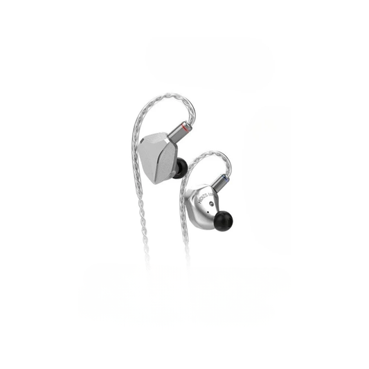 Silver MP145 Planar Magnetic 4.4mm HiFi Earbuds