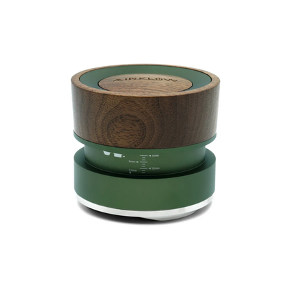 58.5mm Magnetic Coffee Distributor Leveler Dark Green