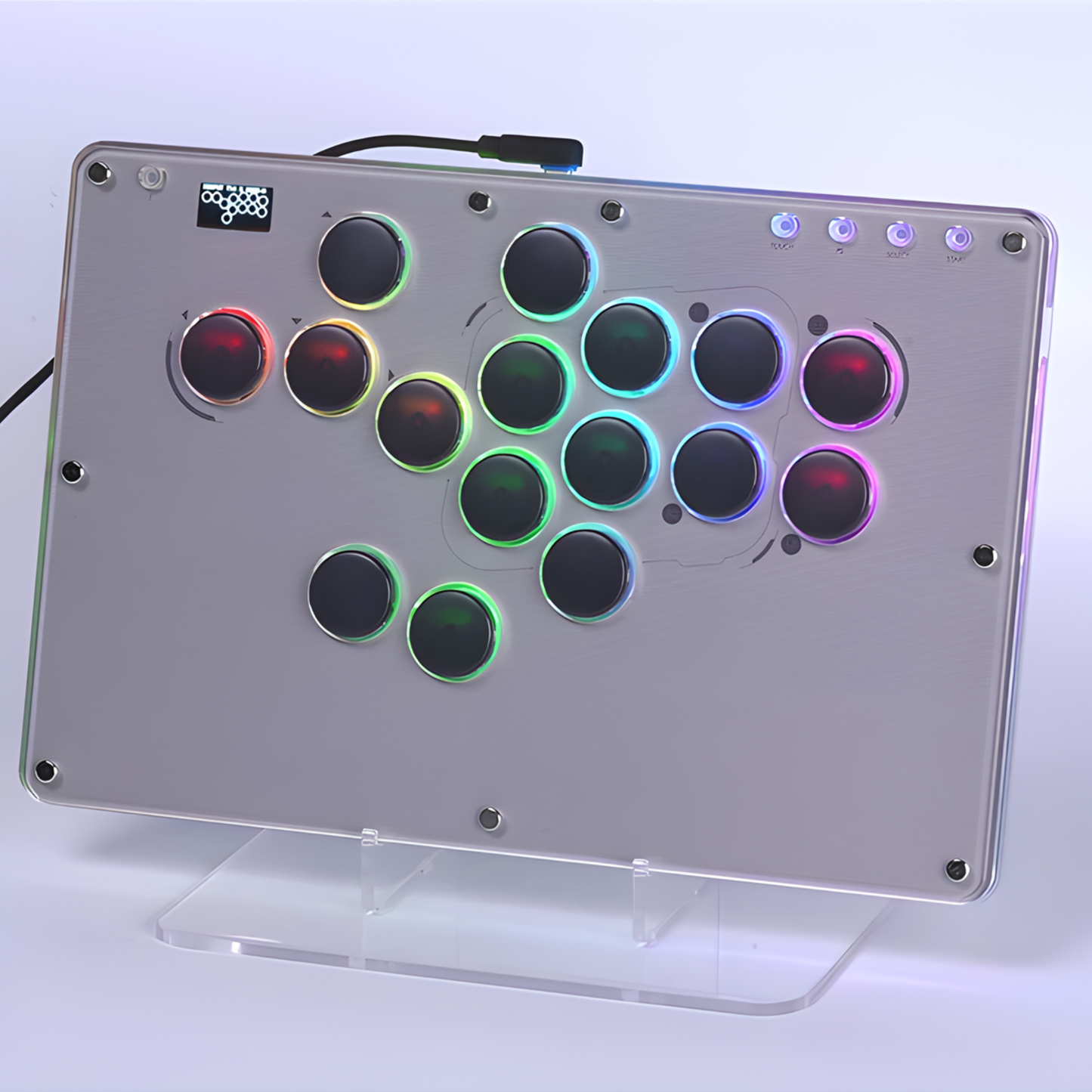 T16-30 Leverless Arcade Controller for Fighting Games