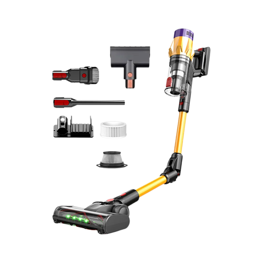 Rechargeable 550W Wireless Vacuum Cleaner with Mite Brush Accessory