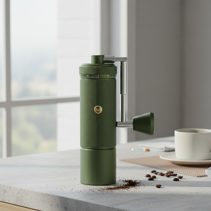 Portable Hand Coffee Grinder All-Metal Precision Burr