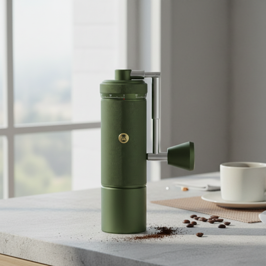Portable Hand Coffee Grinder All-Metal Precision Burr