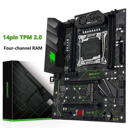 X99 ATX Motherboard LGA2011-3 DDR4 Dual M.2 NVMe
