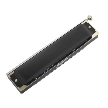 Professional 16-Hole Chromatic Harmonica 64 Tones C Key