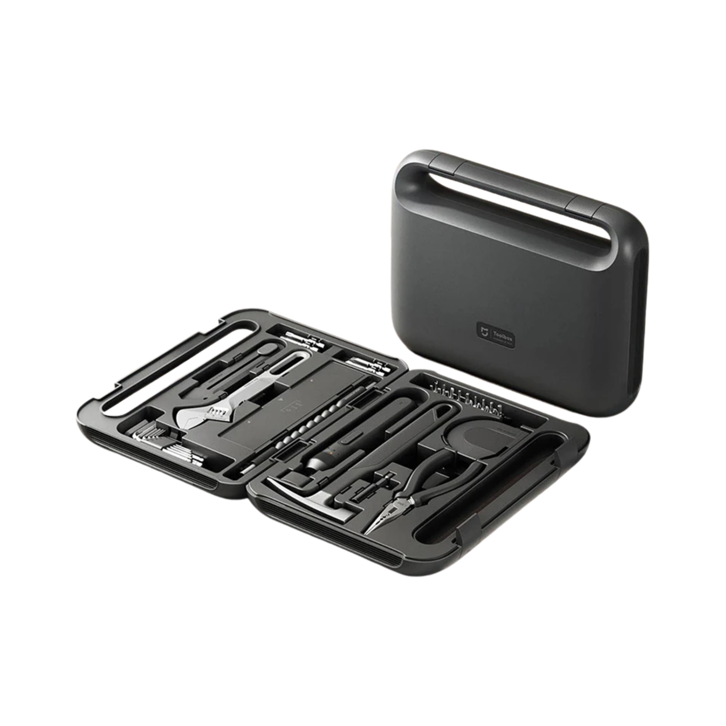 Home DIY Hand Tool Kit Screwdriver Wrench and Tape Measure