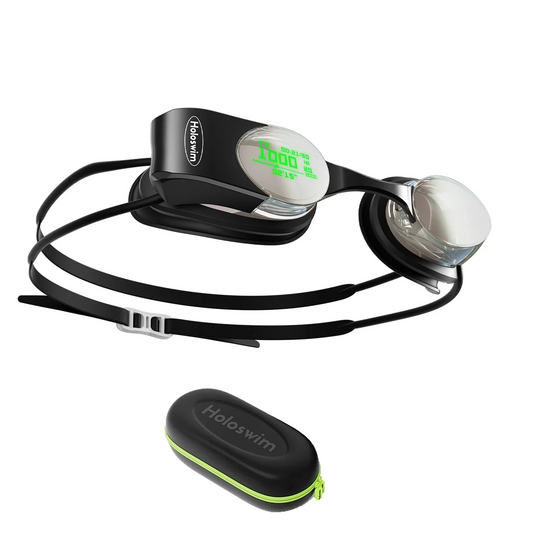 AR Smart Swim Goggles with Fitness & Metrics Tracker