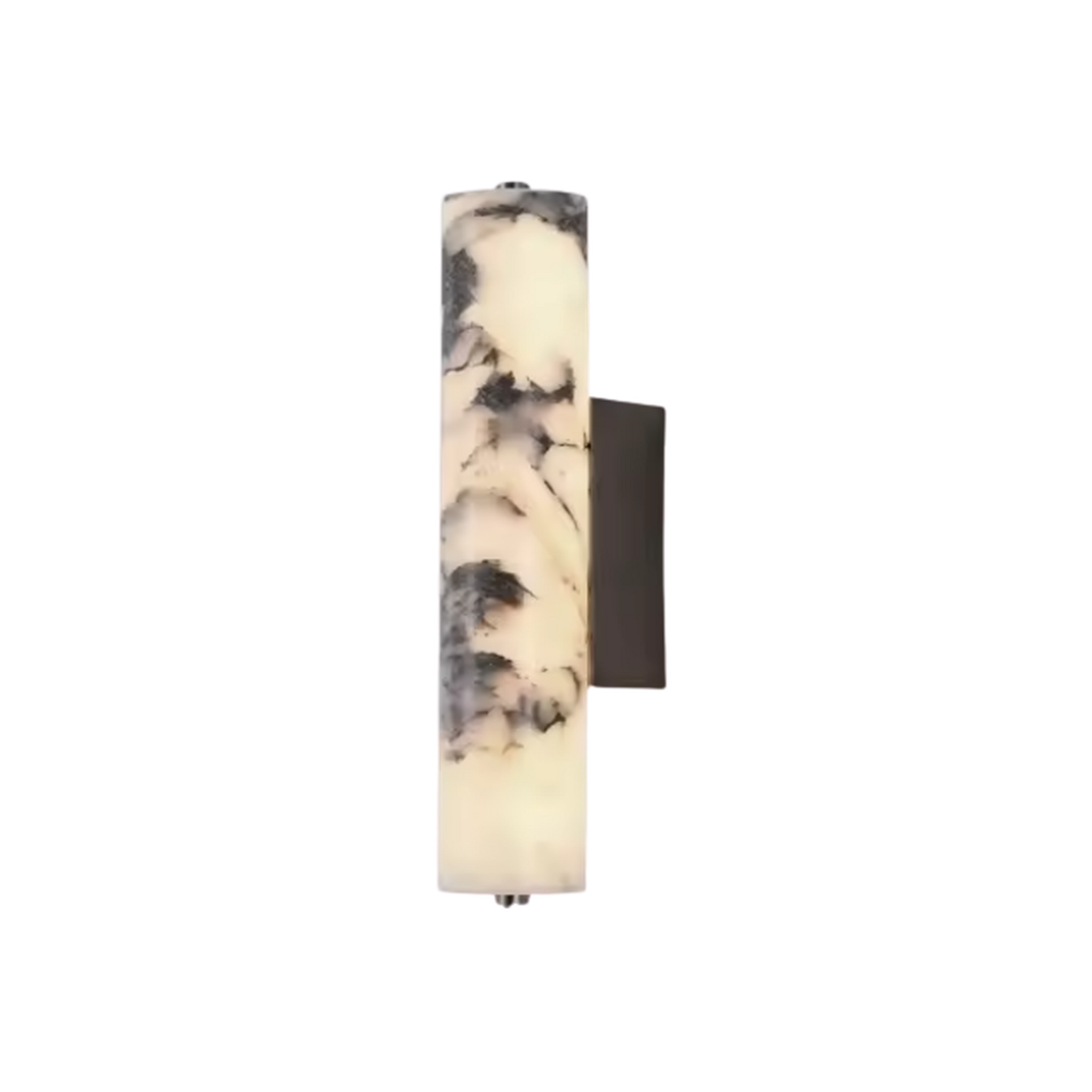 Elegant Marble Wall Lamp Nature White Compact Luxury Design