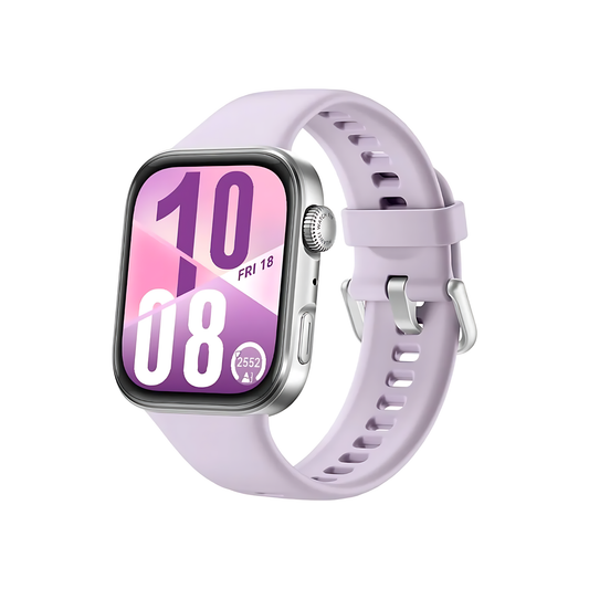 Smart Fitness Watch AMOLED Bluetooth Call Purple