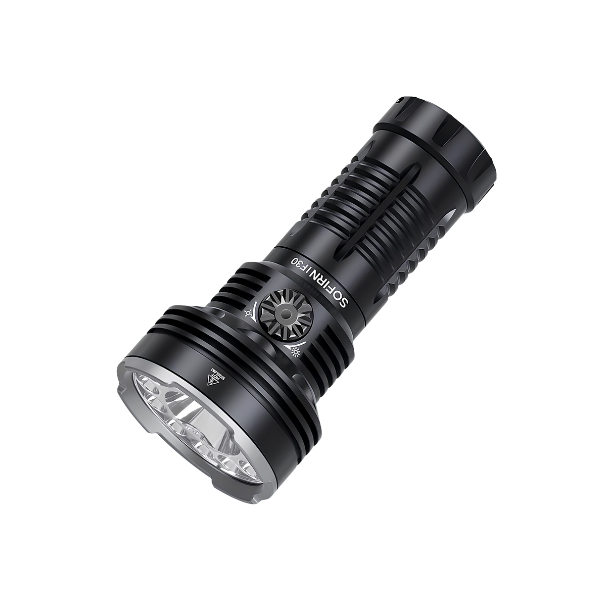 12000 Lumen USB-C Rechargeable LED Flashlight