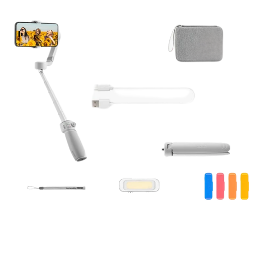 Handheld Smartphone Gimbal Stabilizer Vlogging Combo Kit