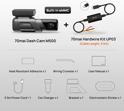 32GB Dash Cam 1944P with GPS and ADAS