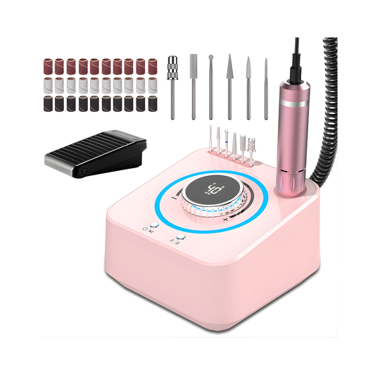 Professional 40000RPM Manicure Nail Drill Machine Pink