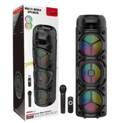 Portable 40W DJ & Karaoke Bluetooth Speaker
