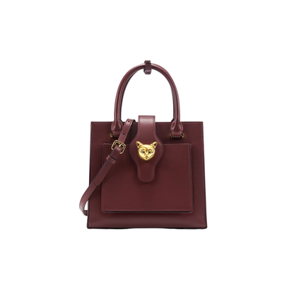 Wine Red Women’s Fashion Handbag Leather Crossbody Purse
