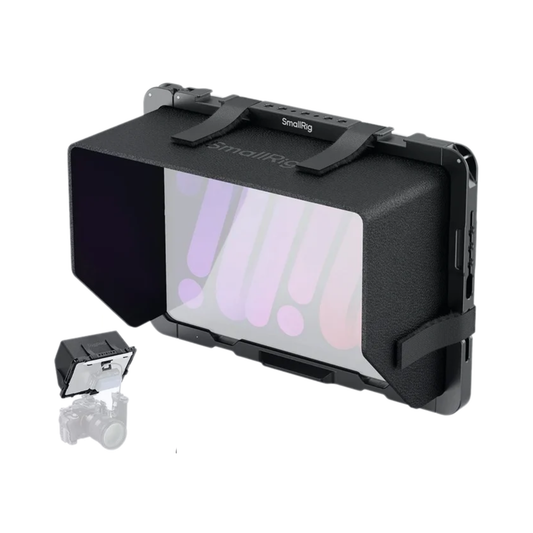 iPad Mini 6 Cage with Detachable Sun Hood and Handles