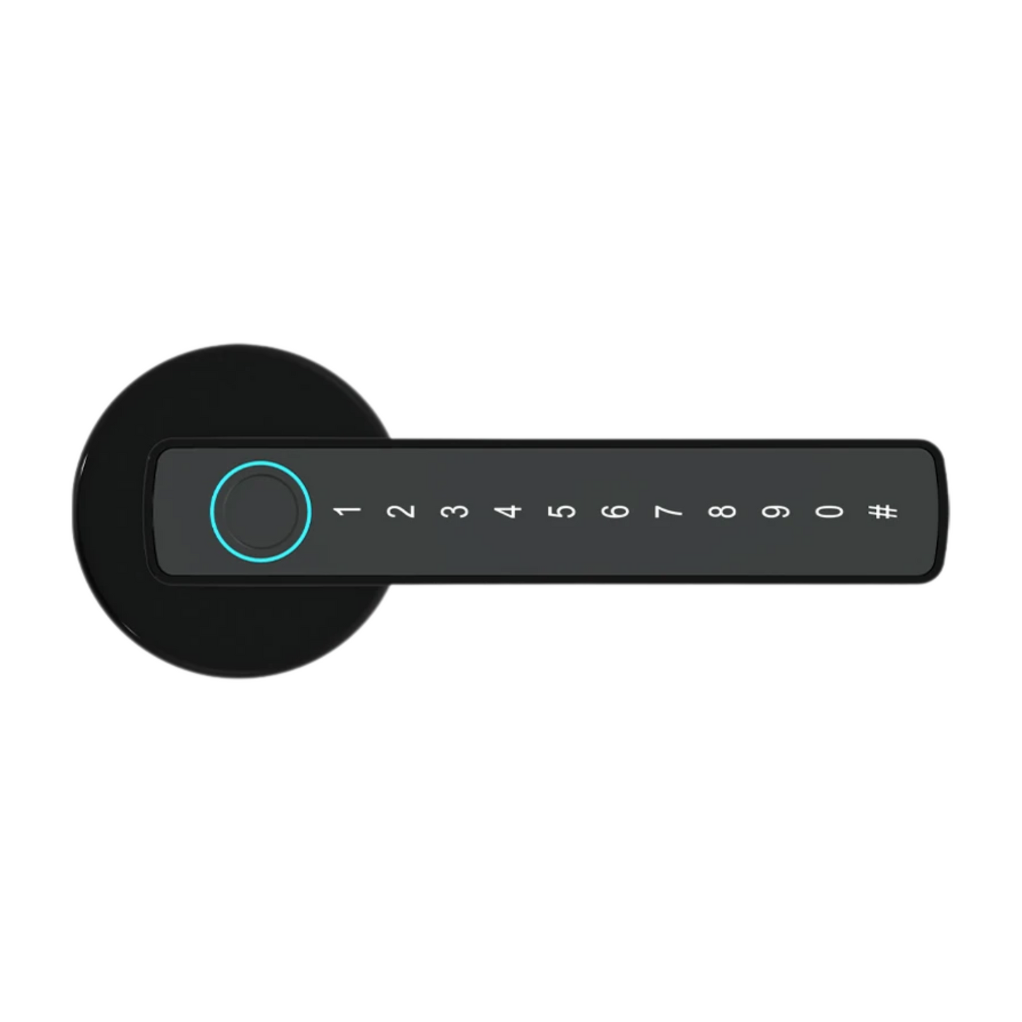 Smart Fingerprint Door Lock with Keypad and App Control