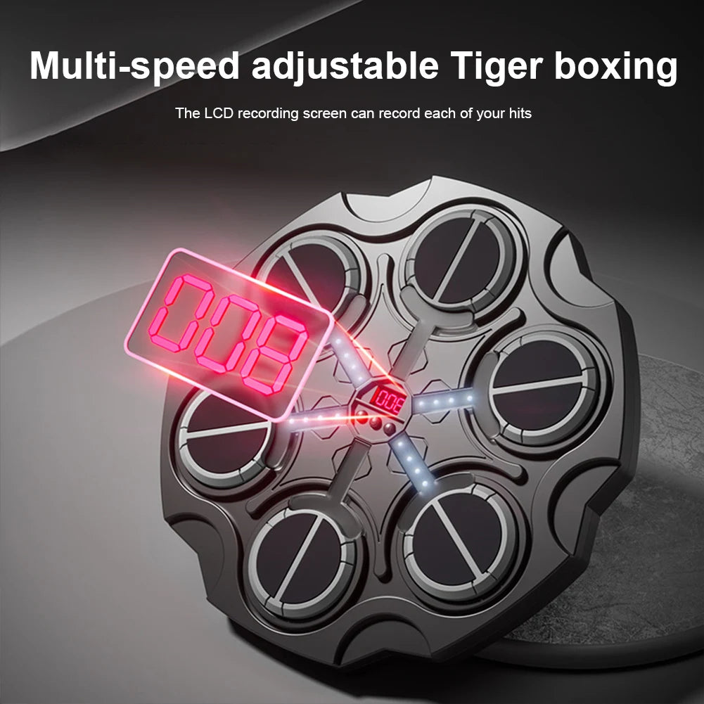 Smart Bluetooth Boxing Machine with Music and Fitness Tracking