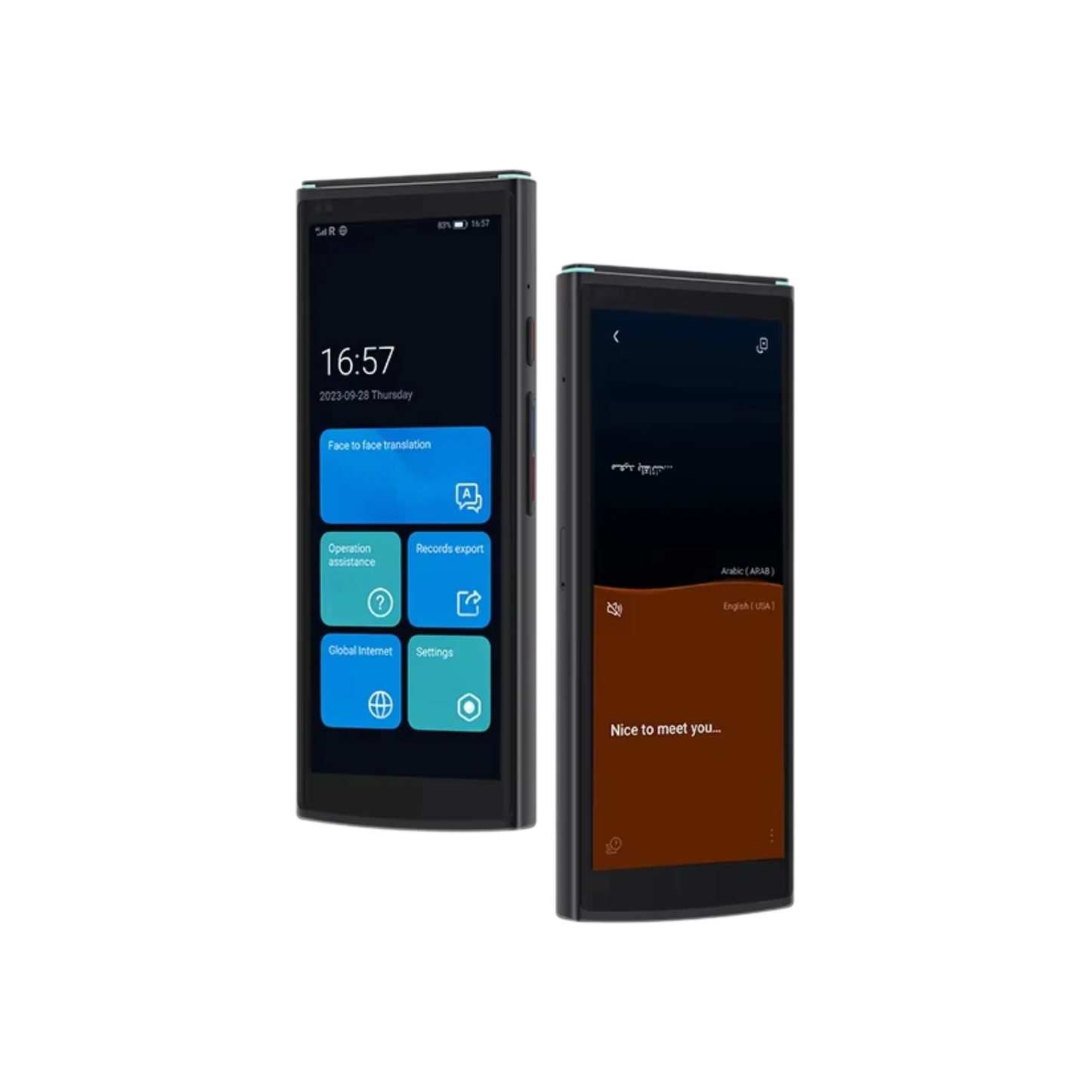 Smart 60 Language Voice Photo Translator Black