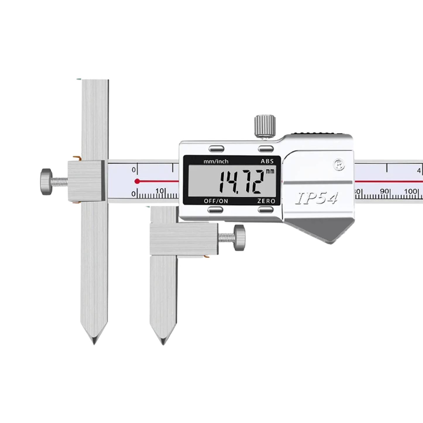 Digital 10–150mm 1 Caliper with Center Distance Probe