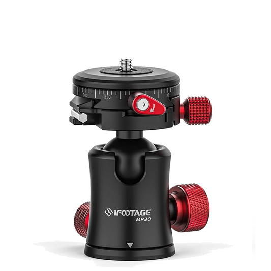 Heavy Duty Tripod Ball Head 360° Pan 10kg Load