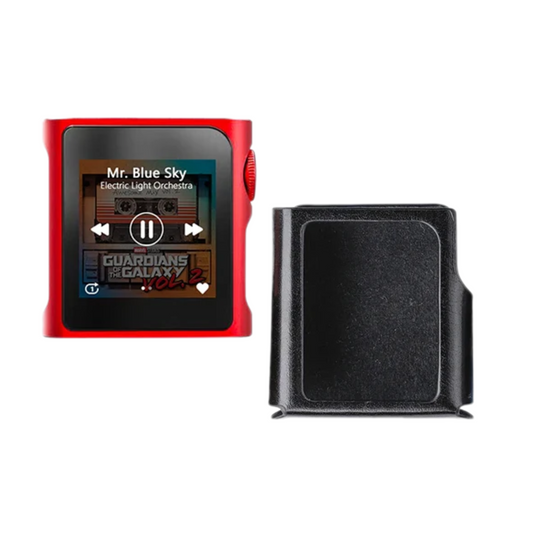 Portable HiFi USB DAC Music Player with Case Red Black