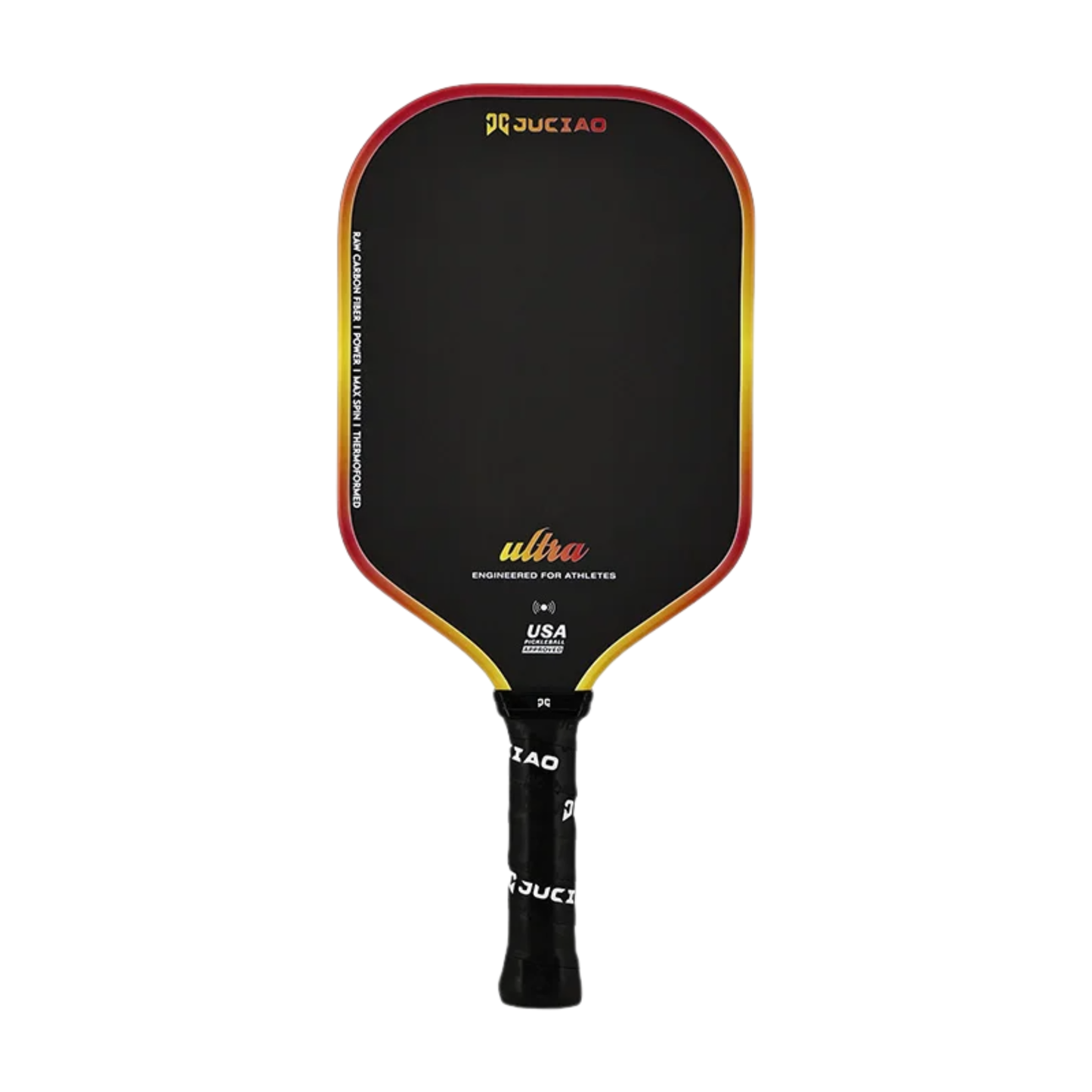 Pro Series Pickleball Paddle 16MM Magma Red for Power & Spin
