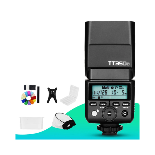Portable Pentax TT350P 2.4G HSS Flash Compact