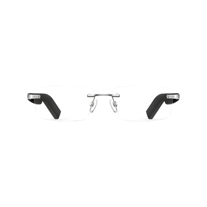 Frameless Square Smart Glasses with Audio Playback