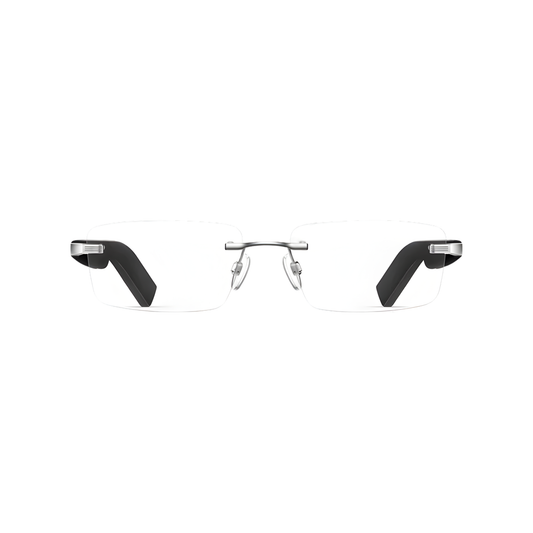 Frameless Square Smart Glasses with Audio Playback