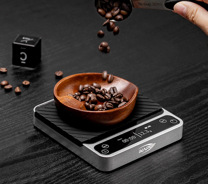 Rechargeable Espresso Coffee Scale with Tare Function