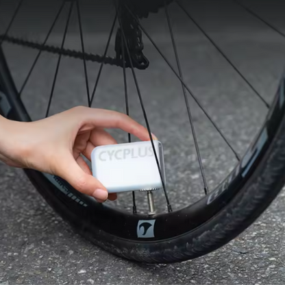 Portable Cordless Electric Mini Bike Pump 100PSI Silver