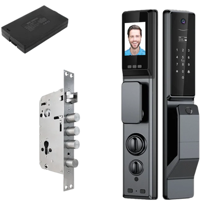 Smart Facial Recognition Door Lock with Camera Tuya App
