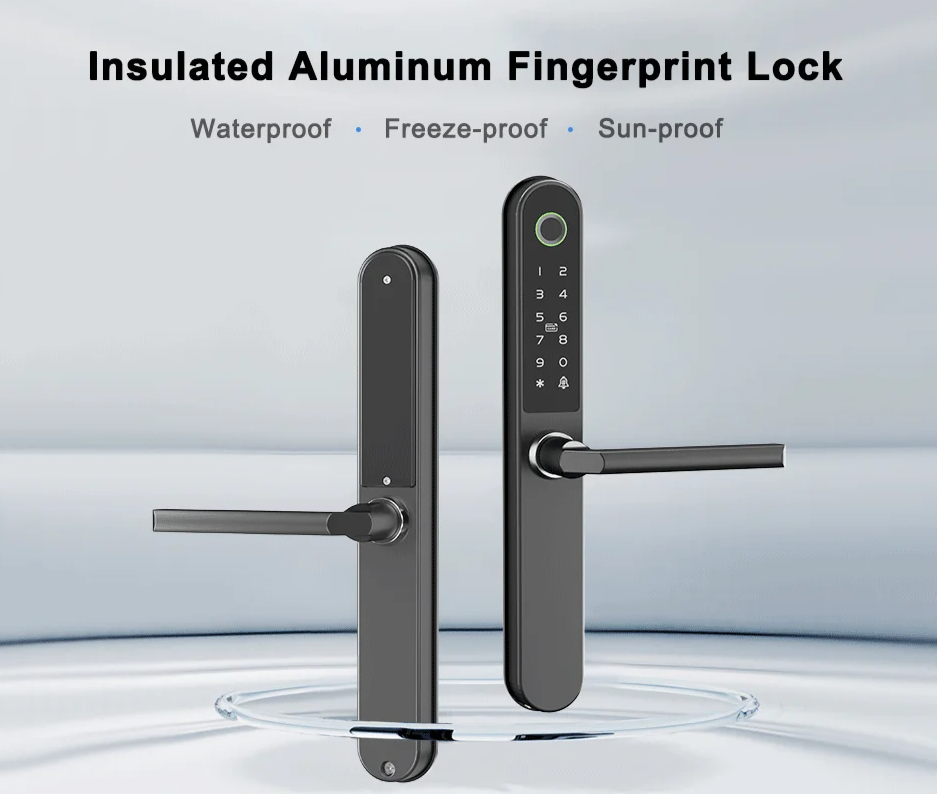 Waterproof Digital Fingerprint Lock for Sliding Doors