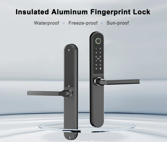 Fingerprint and App Smart Lock for Sliding Doors